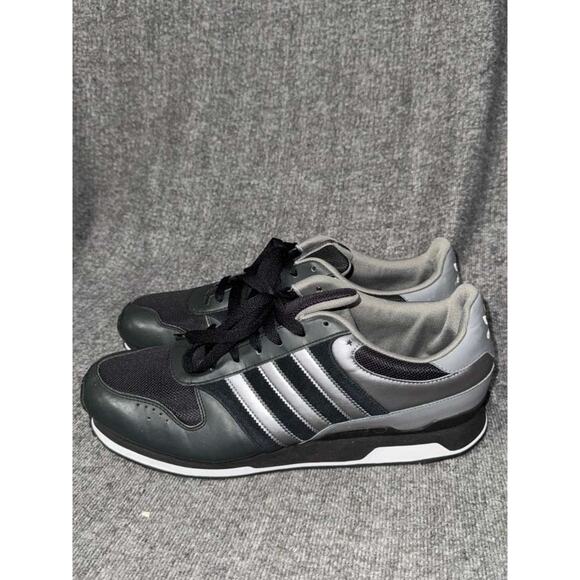 Adidas ZX 700 Black Gray Retro Running Shoes 919818 – Men’s Size 13 Vintage 2007 - Picture 1 of 7